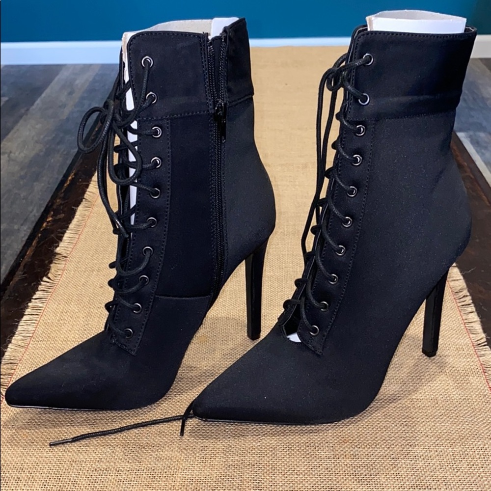 Black booties